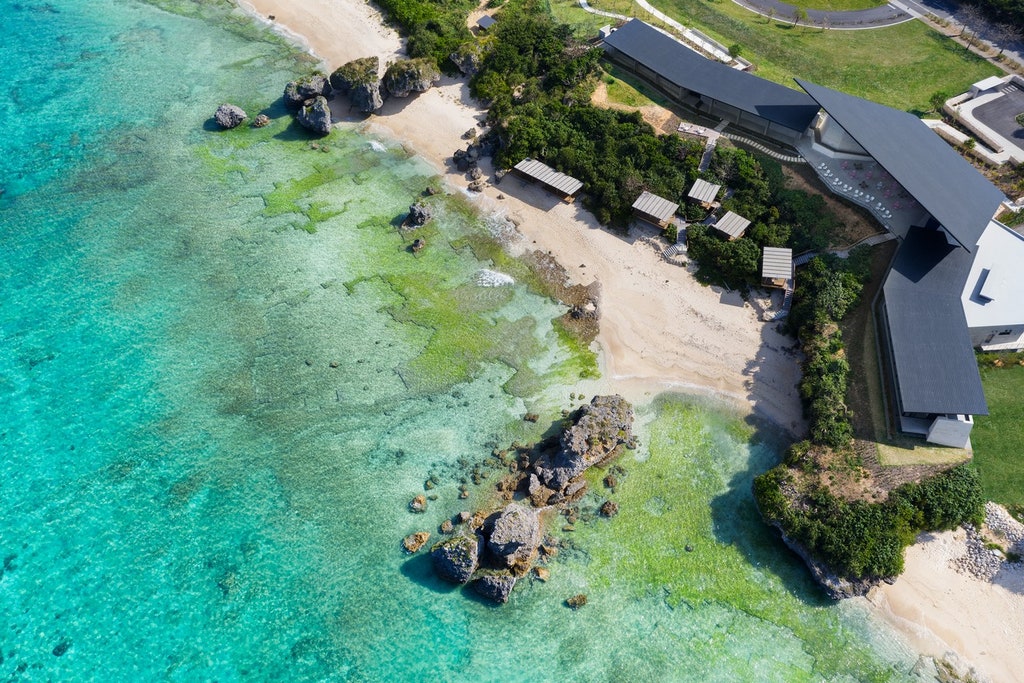 HOSHINOYA Okinawa Banta Cafe Aerial View